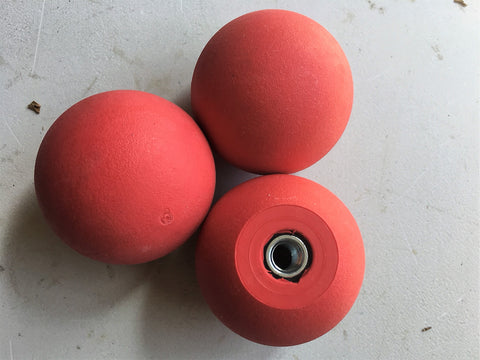 Red ball knobs for Sta-Rat pin puller, 3 Pieces