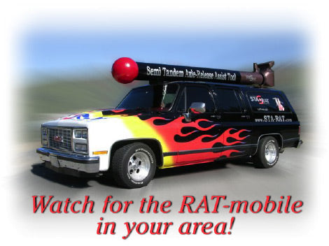Watch for the RAT-mobile in your area!